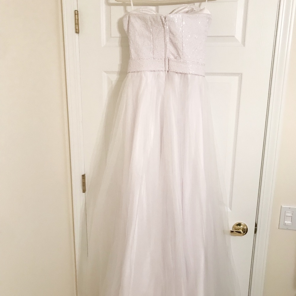 Brand New Sequin and Tulle Wedding Dress